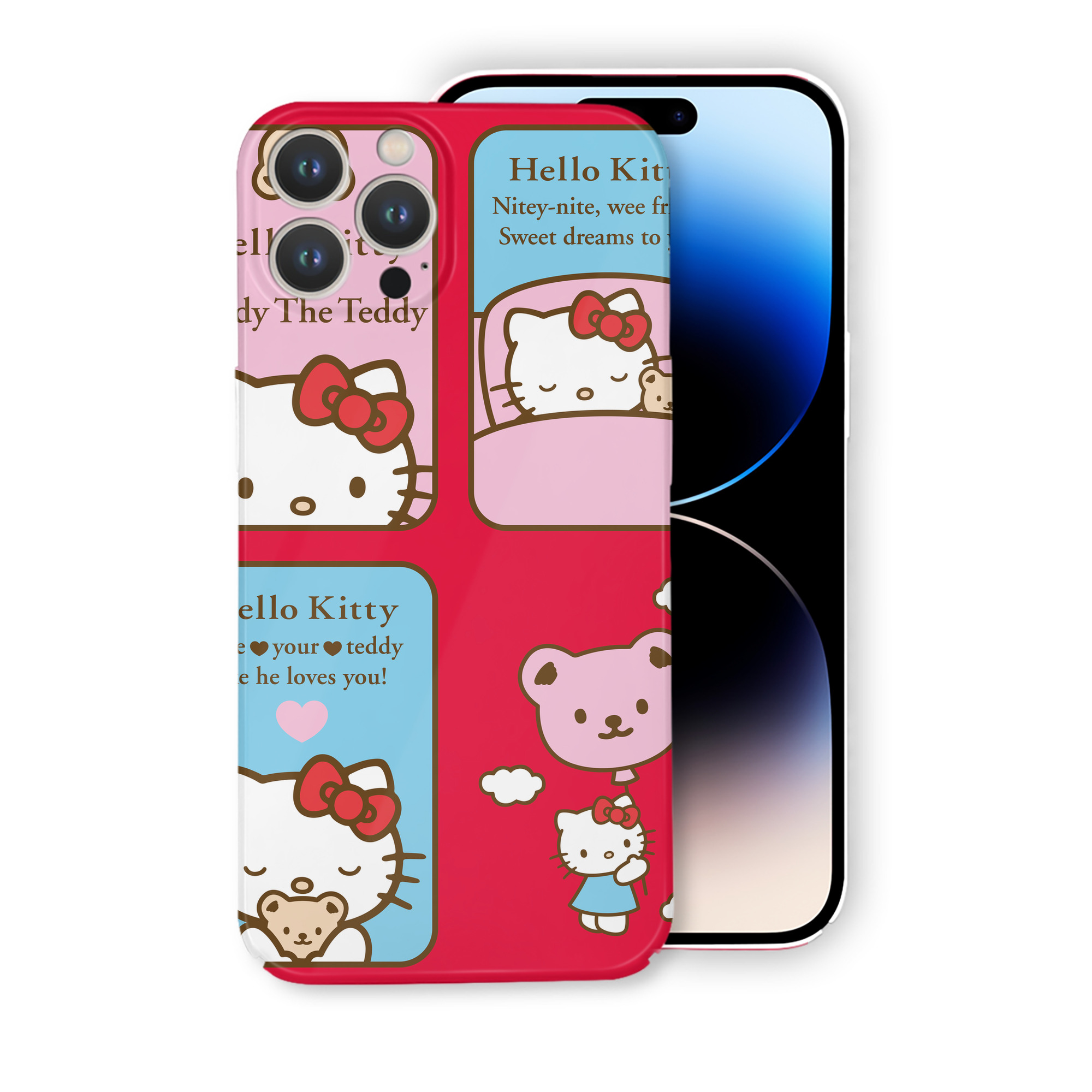 （画像用） Hello Kitty ハローキティ 【iPhone 14シリーズ対応】ハードケース